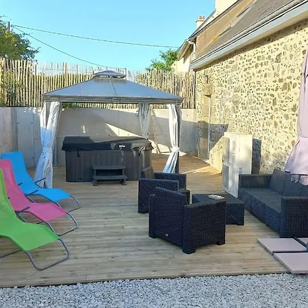 Superbe Bord De Avec Jacuzzi 6 Personnes 度假居 Hillion